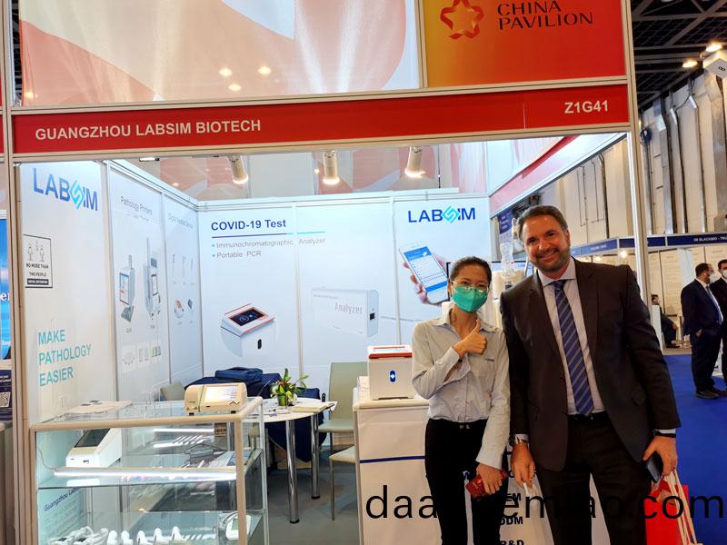 【展會迴顧】藍(lan)勃(bo)生(sheng)物精(jing)綵亮(liang)相2022 MEDLAB Middle East